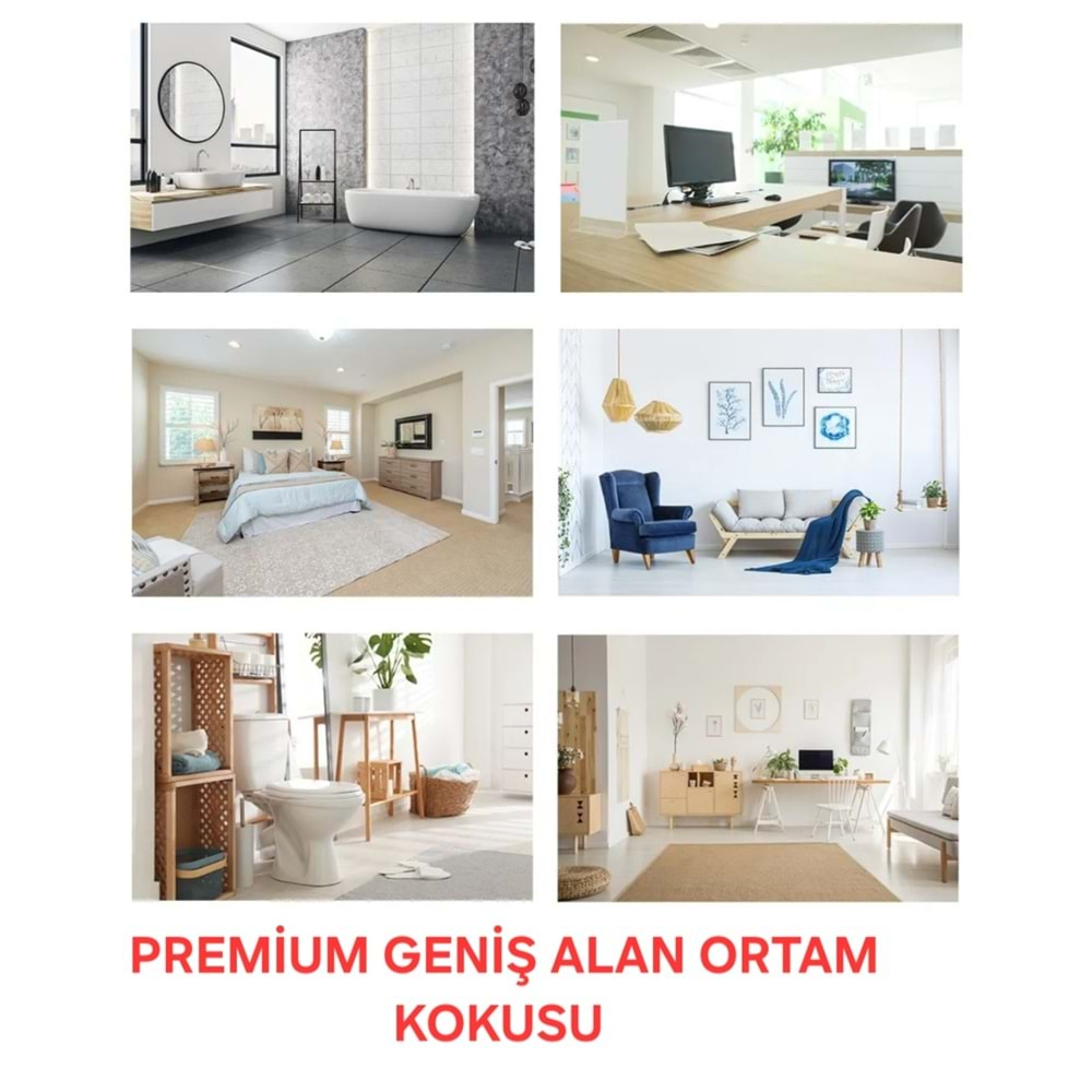 Premium Seri Hanımeli Ortam Kokusu Bambu Çubuklu 500 ml