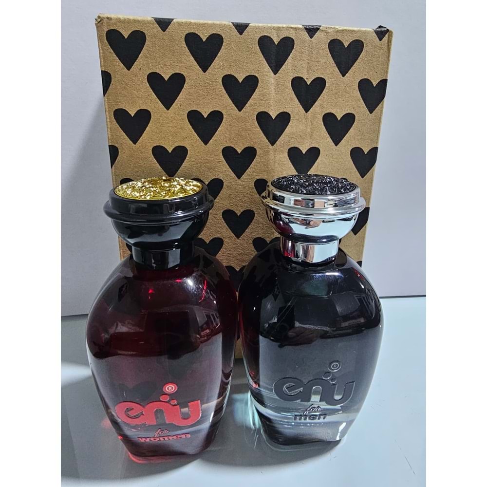 BAYAN VE ERKEK PARFÜM SETİ ARMANİ BLACK CODE &CALVİN KLEİN ENUHORİA MUADİL