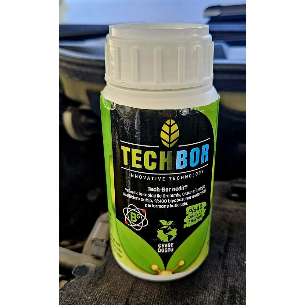 TECH BOR MOTOR YAĞI PERFORMANS KATKISI 250ML