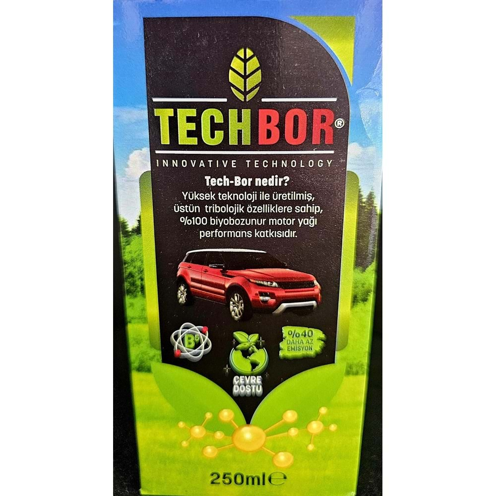 TECH BOR MOTOR YAĞI PERFORMANS KATKISI 250ML