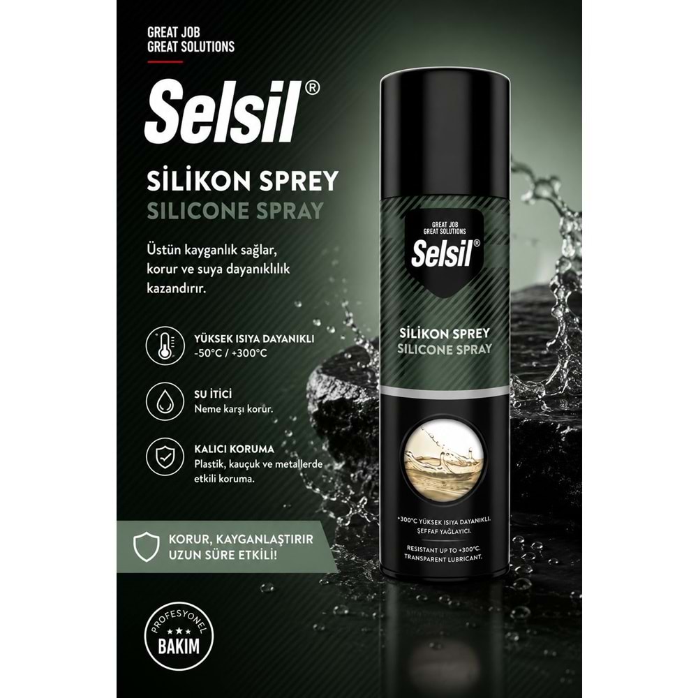 SELSİL SİLİKON SPREY SILICONE SPREY