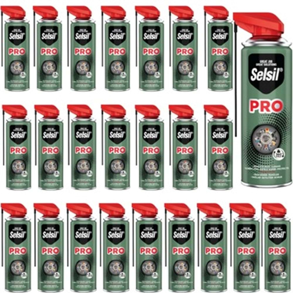 SELSİL PRO KOBRA BALIŞLIKLI PAS SÖKÜCÜ VE TEMİZLEYİCİ 400 ml 24 adet