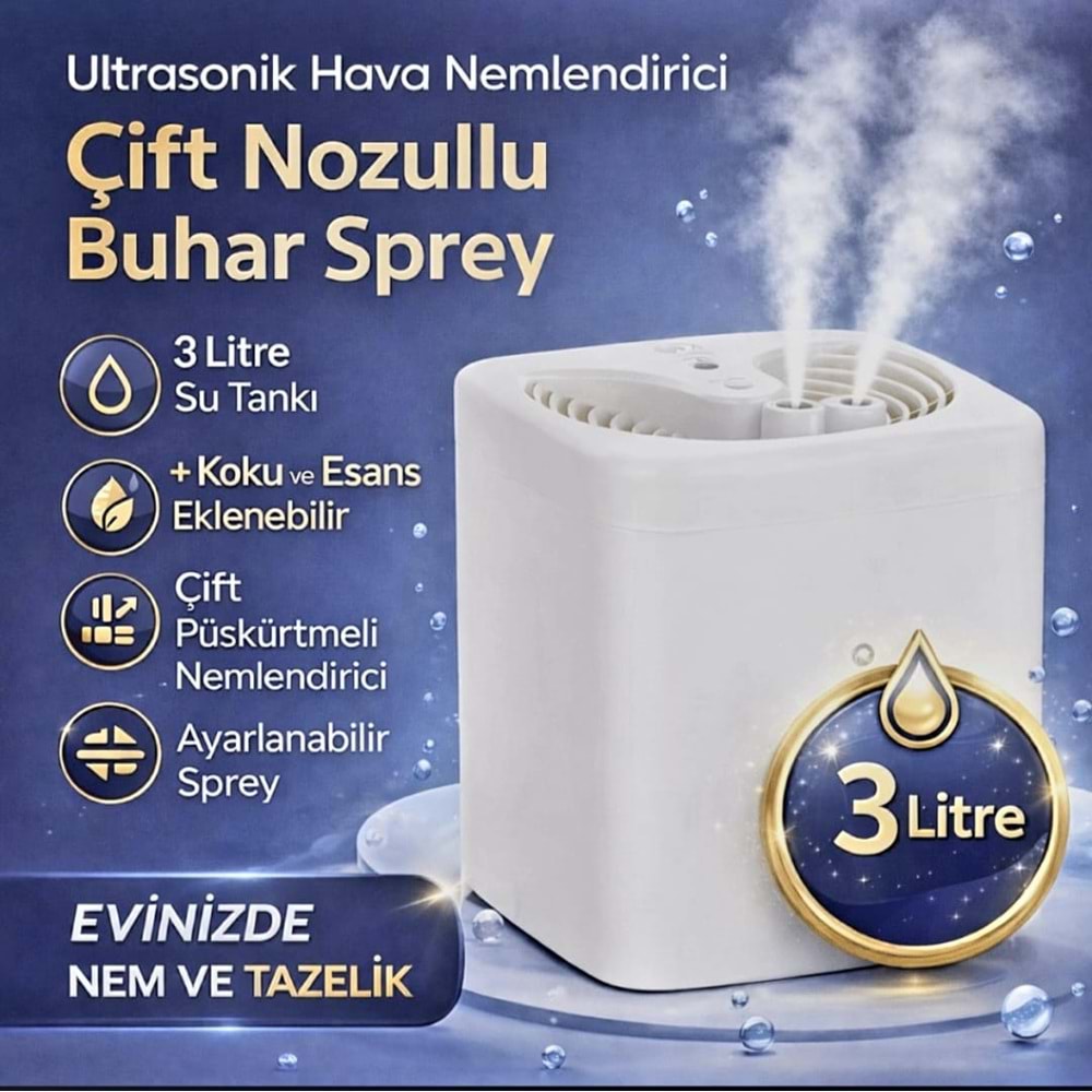 Su Damlası Nem ve koku Difüzör 100 ml Koku Hediye