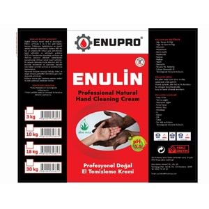 ENUPRO Enulin Doğal El Temizleme Kremi 18 KG