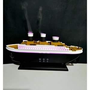Aroma Diffuser Minyatör Titanic Nem ve Koku Makinesi 100 ml Okyanus koku hediyesi