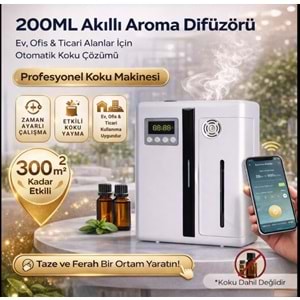 PROF KOKU MAKİNESİ (DİFÜZÖR) BLUETOOTH İLE UZAKTAN PROGLAMA