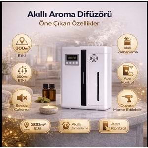 PROF KOKU MAKİNESİ (DİFÜZÖR) BLUETOOTH İLE UZAKTAN PROGLAMA