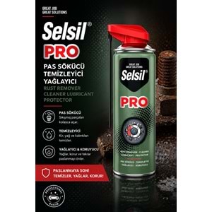Selsil Pas Sökücü Çok Amaçlı Yağlayıcı Pro Kobra Başlıklı 400 ml 5 Adet