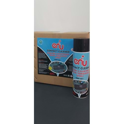 Contak Cleaner Yağsız Elektronik Devre temizleme Sprey (500 ML) 12 ade