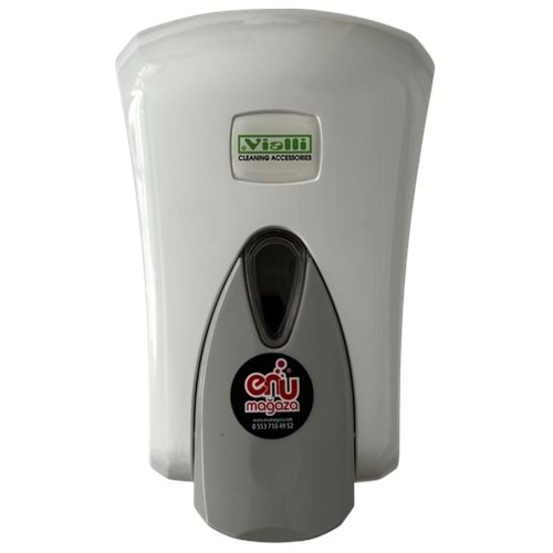 Vialli Hazneli Köpük Sabun Dispenseri 1000 ML Beyaz