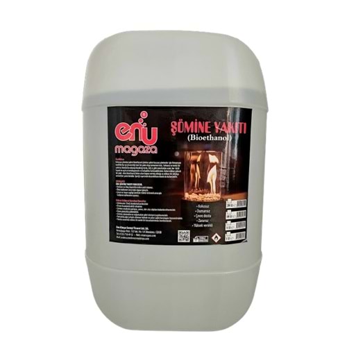 Enu (8 Kg) Bacasız (Bioethanol) Şömine Yakıtı 10 lt