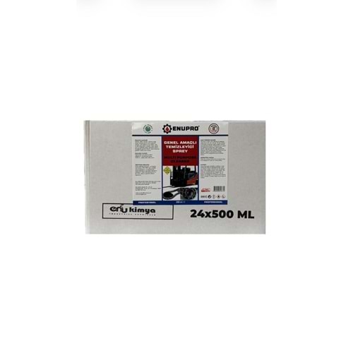 ENUPRO Genel Amaçlı Temizleme Sprey Multi Purpose 500 ml 24 adet