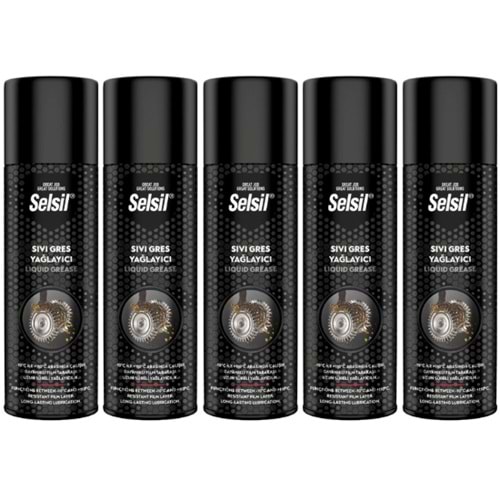 Selsil Sıvı Gres Lıquıd Gresea 500 ml 5 Adet
