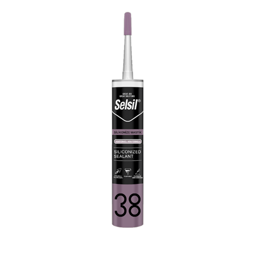SELSİL SİLİKONİZE MASTİK BEYAZ (450 GR) KOLİ İÇİ 25 ADET