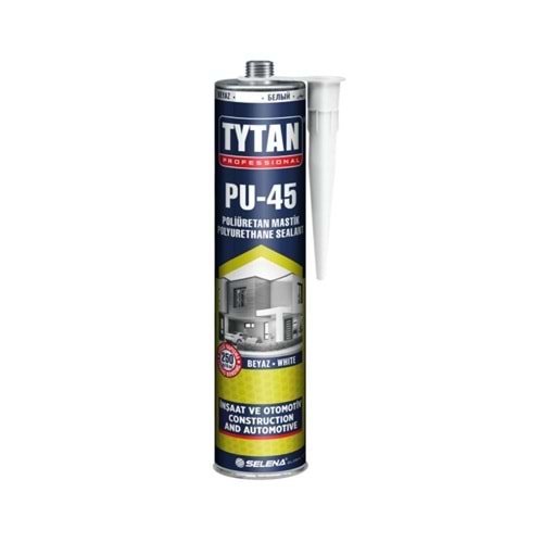 TYTAN PU45 280 ML PU MASTİK SİYAH KOLİ 12 ADET