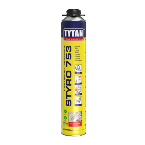 TYTAN STYRO 753 TABANCALI KÖPÜK 750ML KOLİ 12 ADET
