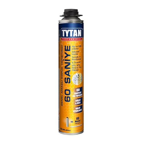 TYTAN 60 SANİYE TABANCALI KÖPÜK 750 ML KOLİ İÇİ 12 ADET