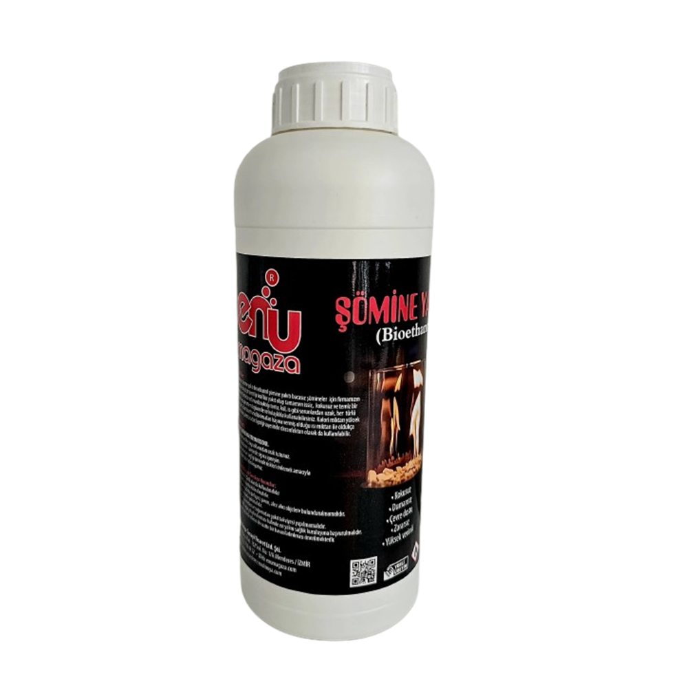 Enu Bacasız (Bioethanol) Şömine Yakıtı Kokusuz 1 lt