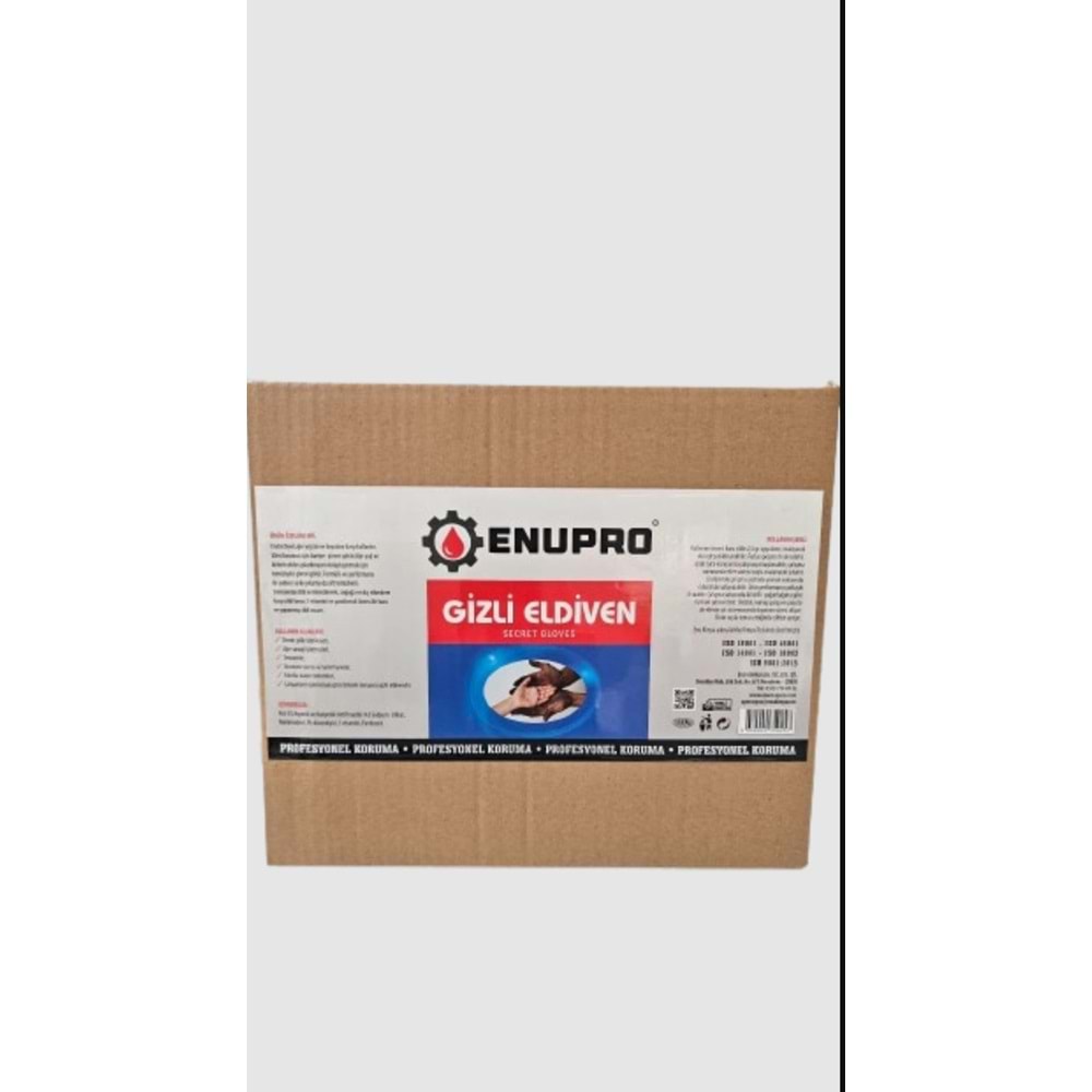 ENUPRO 1620 SECRET GLOVES GİZLİ ELDİVEN 1 KG 6 ADET