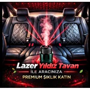 Akıllı Araç Aroma Difüzörü 100 ml koku hediyeli