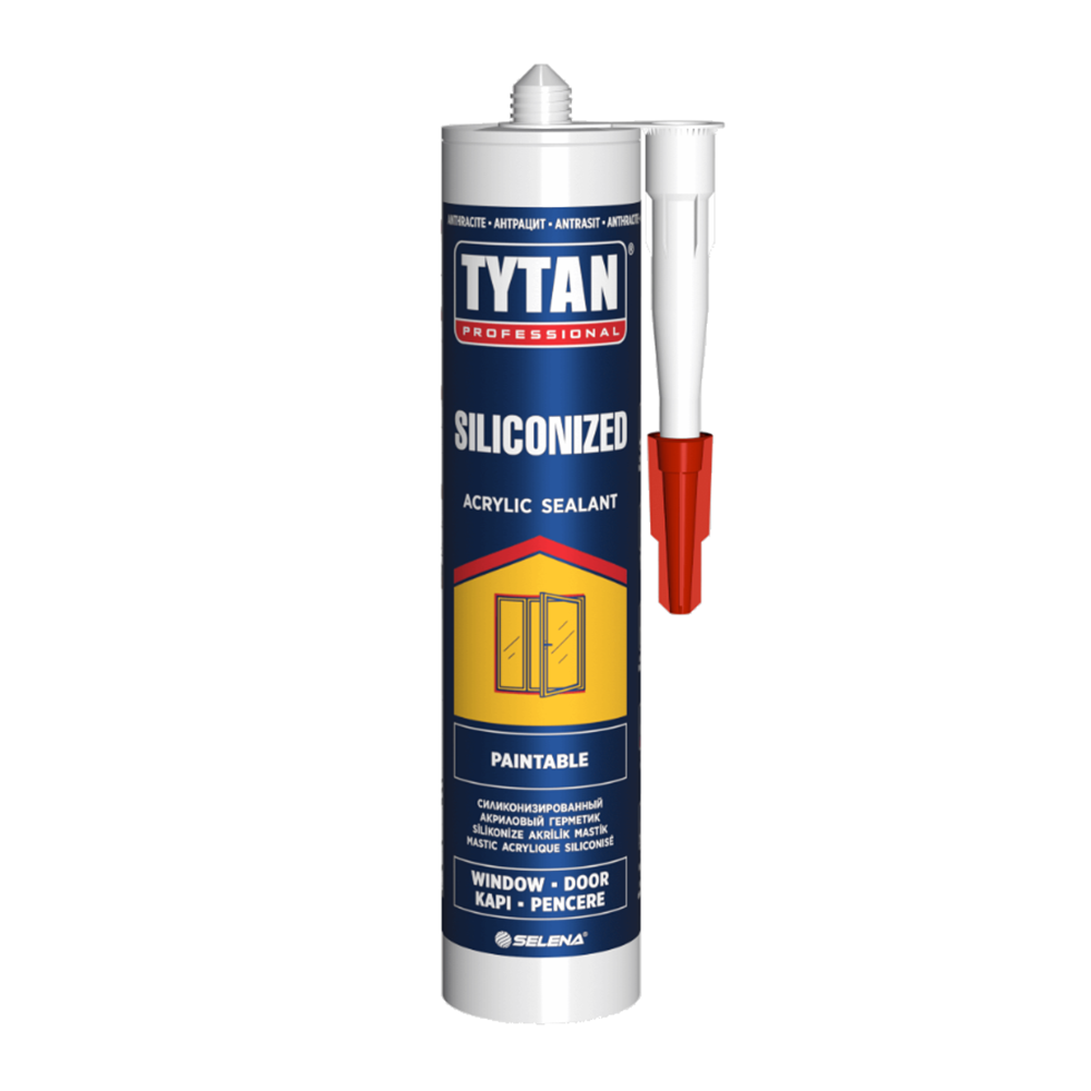 TYTAN 500 GR SİLİKONİZE MASTİK-BEYAZ (KOLİ İÇİ 24 ADET)