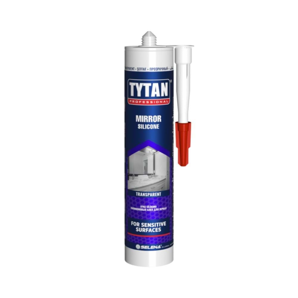 TYTAN AYNA SİLİKONU 280 ML ŞEFFAF (KOLİ İÇİ 24 ADET)