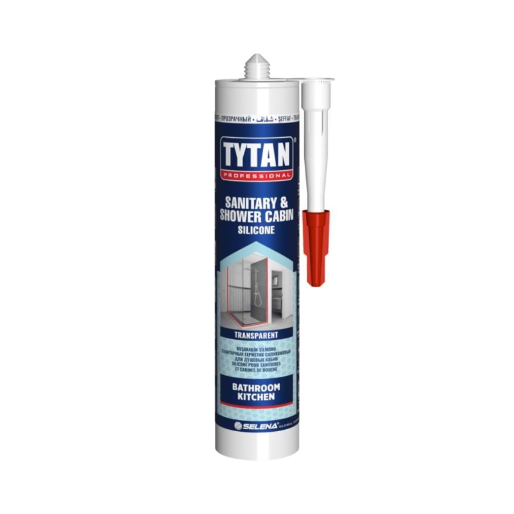 TYTAN DUŞAKABİN SİLİKONU ŞEFFAF - 280ML( KOLİ İÇİ 24 ADET)