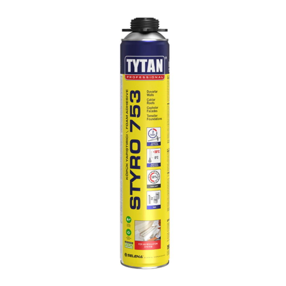 TYTAN STYRO 753 TABANCALI KÖPÜK 750ML KOLİ 12 ADET