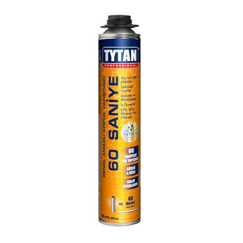 TYTAN 60 SANİYE TABANCALI KÖPÜK 750 ML KOLİ İÇİ 12 ADET